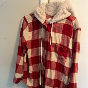 American eagle plaid long sleeve